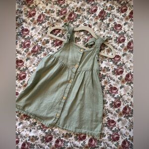 adorable criss cross h&m toddler 2t linen dress.